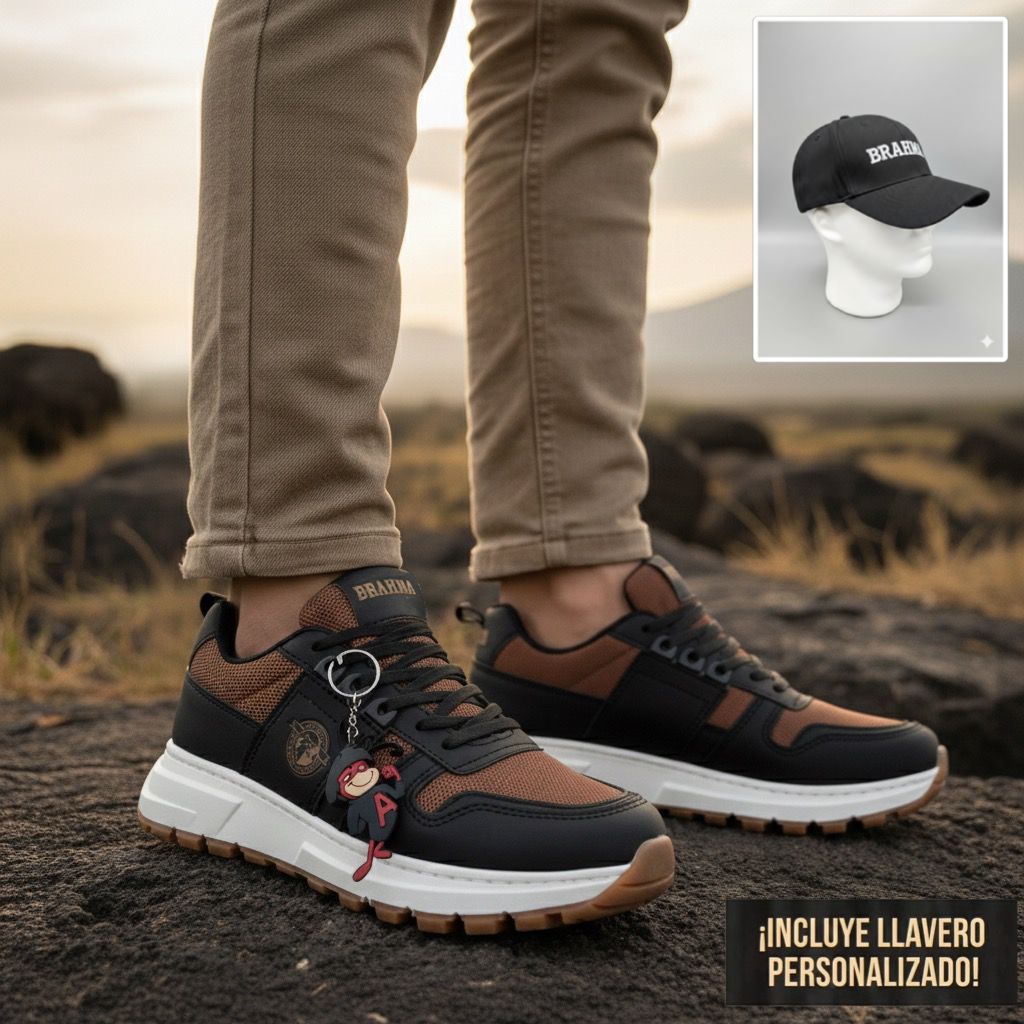 🔥PROMO -  Zapatos Brahma + Gorra GRATIS 🎁